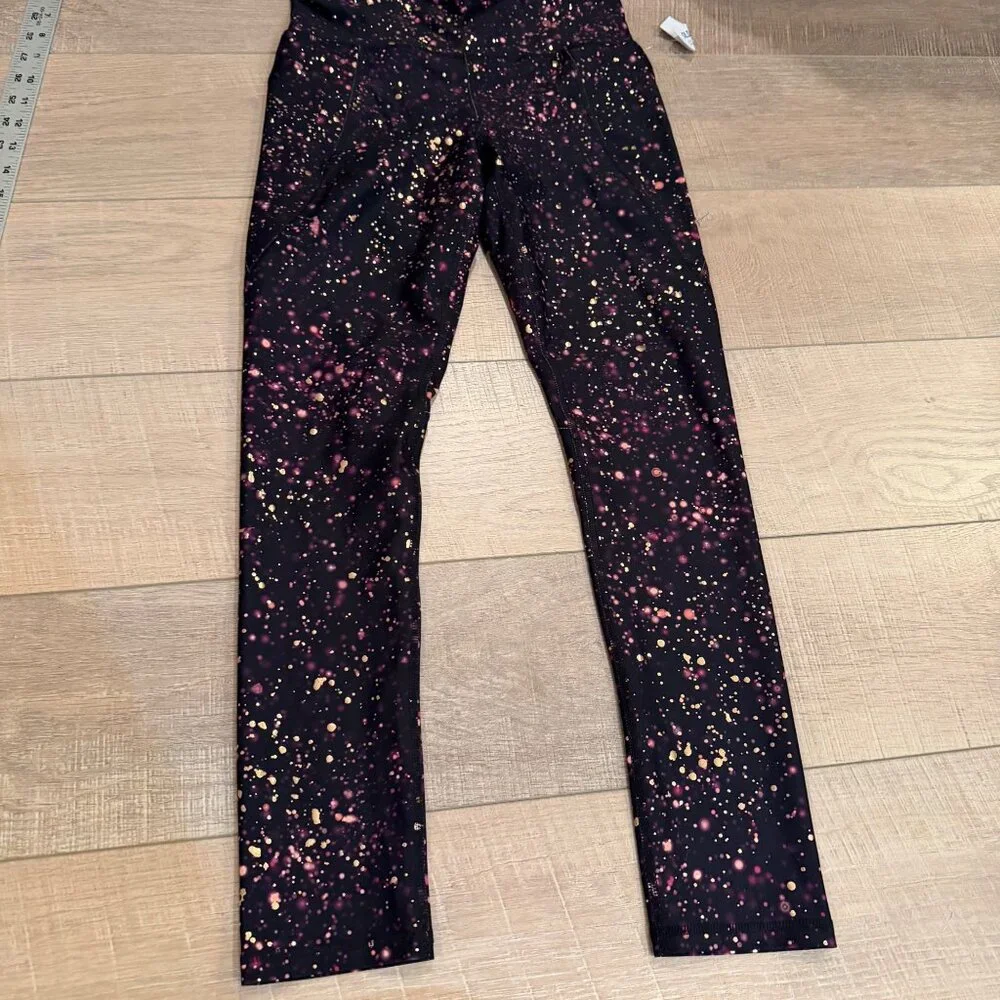 OLD NAVY GIRLS XL 14-16 HIGH RISE GO DRY LEGGINGS NEW